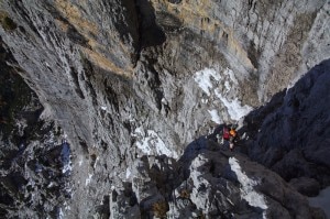 Ferrata Costantini alla Moiazza (Photo clickalps.com)