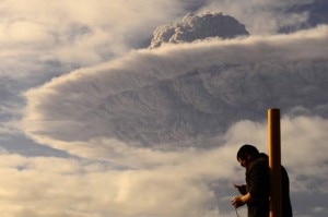 La nube di cenere