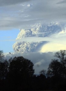 La nube dal vulcano