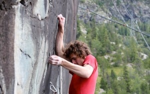 Adam Ondra in Valmalenco