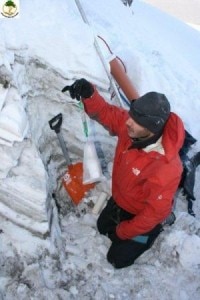 Esperimento sul Cerro Bayo (photo courtesy Explorersweb.com)