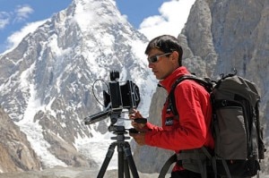 Fabiano Ventura in Karakorum (Photo www.macromicro.it)