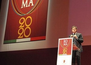 Gianni-Alemanno annuncia la candidatura di Roma ai giochi 2020