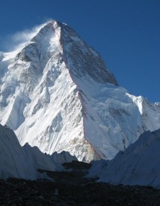 K2 North Pillar (Photo courtesy Valandre.com)