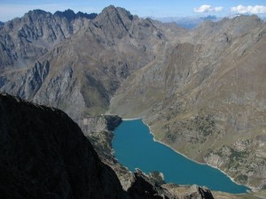 Redorta Coca e lago Barbellino dal Recastello (Photo Marco Caccia)