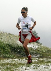 Mireia Mirò alla Dolomites Skyrace (Photo courtesy Pegaso Media)