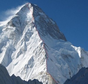 K2 North Pillar (Photo courtesy Valandre.com)