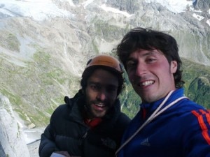 Nicola Vonarburg e Matteo Della Bordella (Photo Matteo Della Bordella - Ragni di Lecco) Nicola Vonarburg e Matteo Della Bordella (Photo Matteo Della Bordella - Ragni di Lecco)