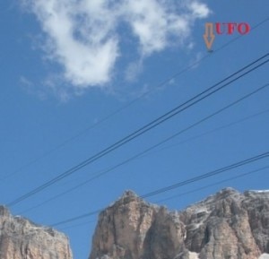 La foto che ritrae l'UFO (© CUFOM/CUBMGC)