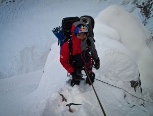 Davide Lama al Cerro Kishtwar (Photo www.david-lama.com)