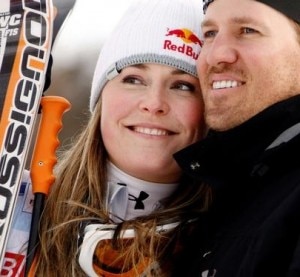 Lindsay e Thomas Vonn (Photo courtesy of Agence Zoom/Getty Images)