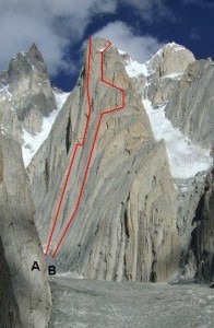 Nuove vie sul Nafees Cap (Photo Henki Flatlandsmo - Alpinist.com)