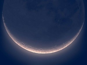 La luna che sorride (Photo courtesy 3bmeteo.com)