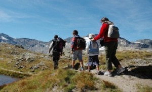 In montagna con la famiglia (Photo torinopiupiemonte.com)