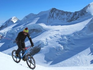 Brumotti al Bernina (Photo Juri Baruffaldi)