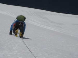 Cedric Hahlen in salita (Photo courtesy http://www.gerfriedgoeschl.at/)