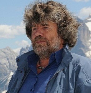 Messner (Photo courtesy trentinocorrierealpi.gelocal.it)