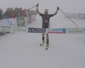 Heinz Verbnjak all'Oetzi Alpin Marathon 2010 (Photo sportnews.bz)