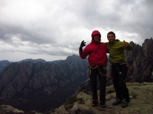 Matteo Della Bordella e David Bacci (Photo Dabid Bacci - www.ragnilecco.com)