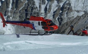 Maurizio Folini e Simone Moro  a 6000 m