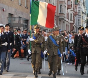 Bandiera di Guerra a Bolzano (Photo courtesy ana.it)