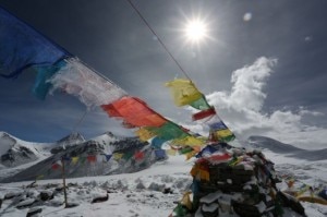 Campo base avanzato Everest Nord (Photo courtesy ferranlatorre.com)