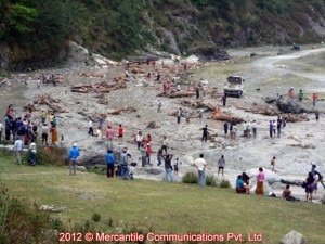 Esondazione del Seti (Photo Mercantile Communications courtesy of nepalnews.com)