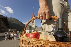 Mercato contadino in Val d'Ultimo