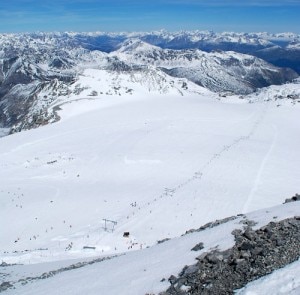 Il ghiacciaio dello Stelvio (Photo courtesy of www.snowboarditaliamag.it)