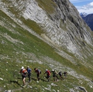 Tor de Geants 2010 sul colle d'Arp (Photo Stefano Torrione)