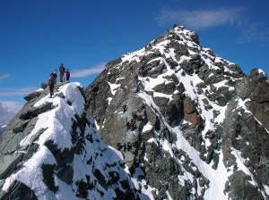 Il Kleinglockner con il Grossglockner sullo sfondo (Photo courtesy wikipedia.org)