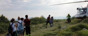 Soccorso sulla Caldana (Photo courtesy corrierefiorentino.corriere.it)