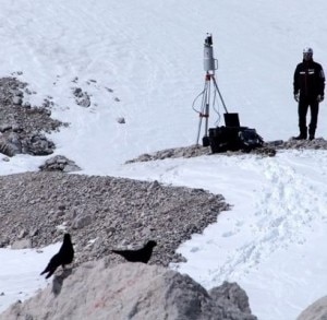 Le rilevazioni sul Montasio (Photo courtesy of Università di Udine/Messaggeroveneto)