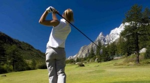 Golf a Courmayeur (Photo courtesy aostasera.it)