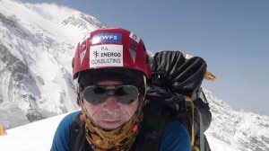 Peter Hamor sul Kangchenjunga (Photo courtesy Explorersweb.com)