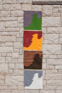 "Le stagioni de La Sfinge" è l'opera di Sentieri Creativi 2012 esposta al Rifugio Benigni, che ritrae l'omonima parete del Pizzo dei Tre Signori (Photo courtesy of tramando.it)