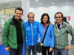 Alex Ploner, Ralf Dujmovits, Gerlinde Kaltenbrunner, Markus Gaiser