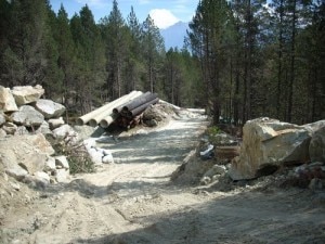 Champdepraz la pista multifunzione in costruzione (Photo courtesy panoramio.com)