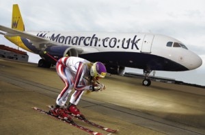La compagnia aerea Monarch (Photo courtesy of  www.monarch.co.uk)