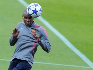 Eric Abidal (Photo courtesy Afp.com)