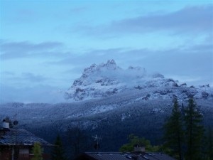 Freddo e neve (photo courtesy corrierealpi.gelocal.it)