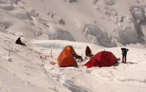 I polacchi a campo 3 (Photo Krzysztof Starek - polishwinterhimalaism.pl)