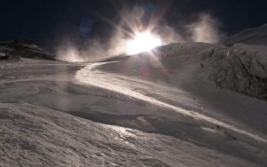 Lhotse verso campo 3 (Photo polishwinterhimalaism.pl - Krzysztof Starek)