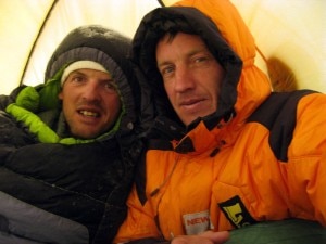 Simone Moro e Denis Urubko (Photo www.simonemoro.com)