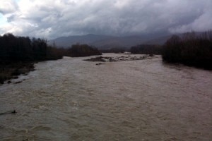 Fiume Magra in piena (Photo Sienafree.it)