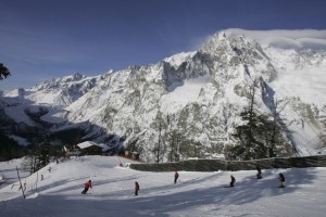 Il comprensorio di Courmayeur (Photo Eleonora Greco)