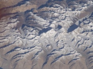 Il Saser Muztagh nella foto in cui è stato scambiato per l'Everest (Photo nasa.gov)