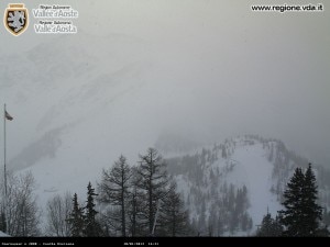 Courmayeur Courba Dzeleuna webcam (Photo courtesy lovevda.it)