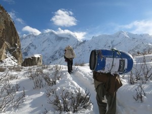 Daniele Nardi verso il campo base del Nanga Parbat (Photo www.danielenardi.org) Daniele Nardi verso il campo base del Nanga Parbat (Photo www.danielenardi.org)