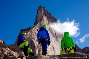 Lo spigolo dell'Ulvettanna (Photo www.berghaus.com - Alastair Lee)